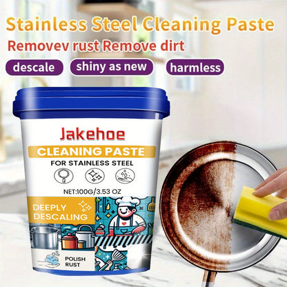 Strong Cleaning Paste for - a Solution for Removing Black Stains from The Bottoms of Pots And Pans