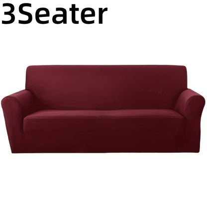 1pc Of Elastic Anti Slip Sofa Cover (excluding Pillowcase) - Cat Paw Protection, Suitable for Elastic Coverage Of Living Room, Bedroom, And Office Decoration - Easy to Care for Fabric