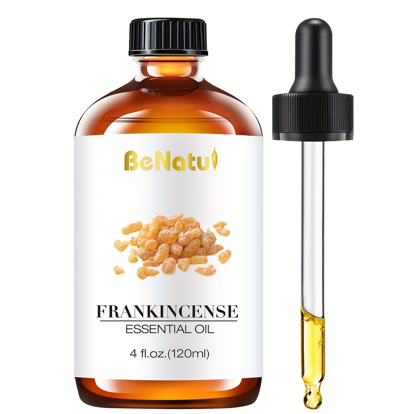 Essential Oil for Diffuser & Humidifier – Frankincense, Argan & Jojoba Oil, Long-Lasting Woody Warm Resin Aroma for Home, Hotel & Room Decor, Candle Making & Aromatherapy, 4.06oz Natural Formula