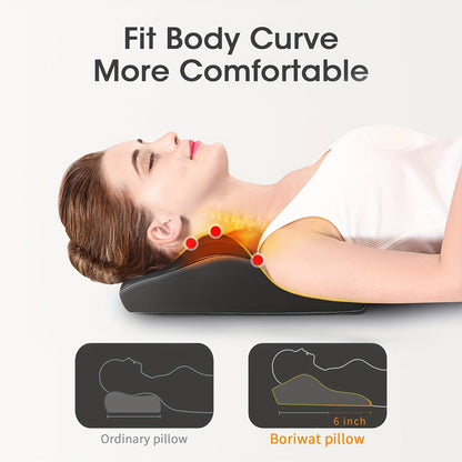MASSTECK Shiatsu Back Massager with Heat, Deep Tissue for Neck, Shoulders And Back, 3 Massager Modes And 2 Heating Levels, 3D Kneading Massage for Body, Massager Gifts for Mom, Dad, Women