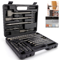 17PCS SDS Drill and Chisel Set