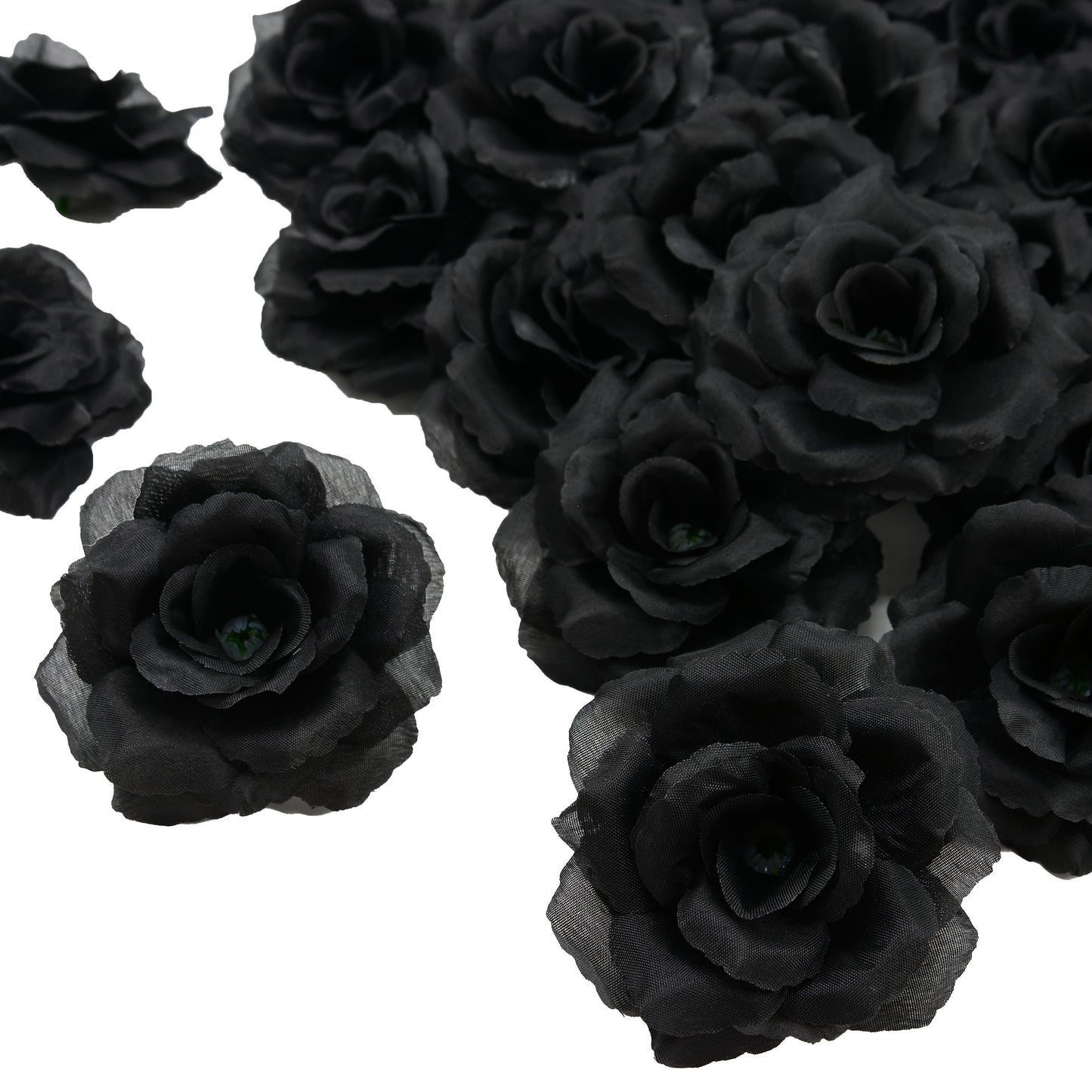 50pcs Artificial Roses Eternal Blossom Silkly Roses Flower, for Wedding Decorations, DIY Decor, And Valentine's Day