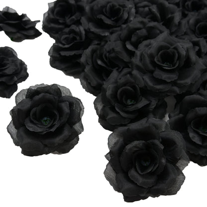 50pcs Artificial Roses Eternal Blossom Silkly Roses Flower, for Wedding Decorations, DIY Decor, And Valentine's Day