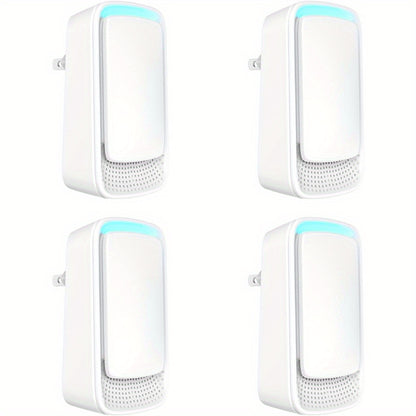 Plug-In Air Purifier Ionic – Filterless & Silent Odor Neutralizer for Home, Pets, Office & Gym, Compact 24/7 Fresh Air, Zero Maintenance, Space-Saving Design, Ideal Gift (2 or 6 Pack)