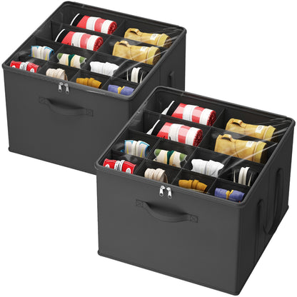 Large Shoe Box Storage Containers with Clear Cover and Reinforced Handles, Open Storage Bins,Shoe Storage Organizer for Closet, Fits 12-16 Pairs, Foldable Storage Bins Fit for Boots Heels Sneakers, 1/2/3 Pack