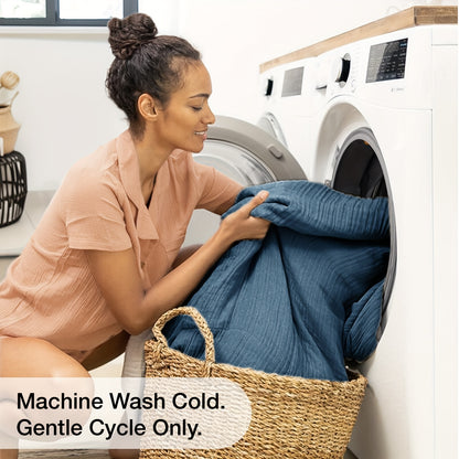 100% Cotton Muslin Blanket 6 Layers | Breathable & Lightweight, Soft Gauze, All-Season, Multipurpose, Perfect for Couch and Bed, Ideal Valentine'S Day and Holiday Gift, Machine Washable, Mixed Colors