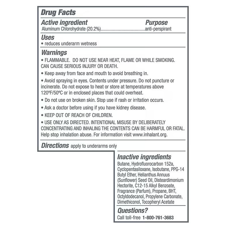 Dove Original Spray 5 fl oz Each Pack Of 6