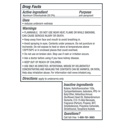 Dove Original Spray 5 fl oz Each Pack Of 6