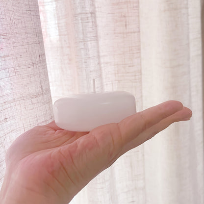 White Floating Candles, 24 Packs Of Floating Candles That Burn Clean And Unscented For 12 Hours Plus, Used For Valentine'S Day, Romantic Nights, Weddings, And Anniversary Decorations 3 Inch Wide Floating Candles For Swimming Pool Decor, Home Decor