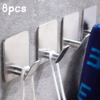 Easy-to-Install Adhesive Towel Hook for Bathroom, Kitchen - Durable Holder for Pajamas, Clothes, Hats, And Keys/ Bathroom Accessories