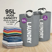 2pcs Gray+Gray 25.1gal