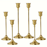 6 vintage copper-plated colors