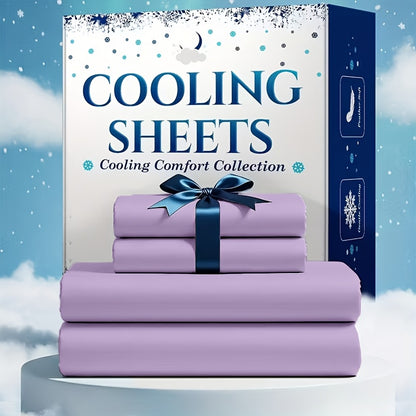 4/6-Piece Luxury Sheet Set - Breathable & Cooling Sheets - Hotel Luxury Bed Sheets Set - Easy & Secure Fit - Soft, Wrinkle Free & Comfy Sheets Set - Sheet Set with Extra Deep Pockets-4PC Random Color
