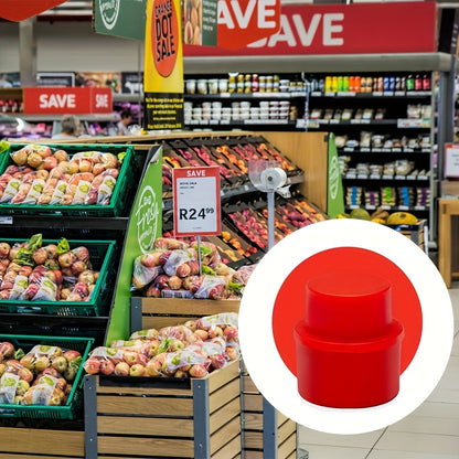 3-Pack of Soda Bottle Caps - Squeeze Caps to Restore Bubbles And Lock in Freshness - Leak-Proof Seal - Easy to Identify in Black, Red, And Black-And-Red Combinations - Suitable for Refrigerator, Travel, And Outdoor Use, The Perfect Christmas Gift