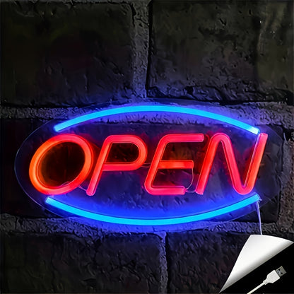 1pc Illuminated Neon Sign Featuring LED Technology, Designed for Businesses. This Wall Light Art Serves As a Decorative Night Lamp Powered by USB, Suitable for Bars, Shops, Cafes, Hotels, And Outdoor Settings