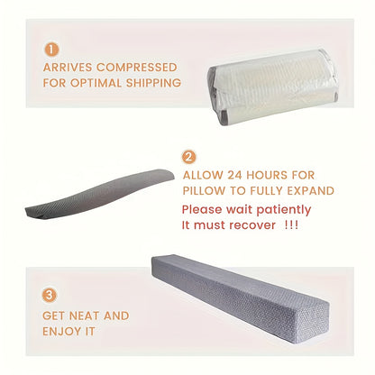 High Density Foam Pillow Filler Between Mattress And Headboard Bed Crack Stopper Filler Mattress Gap Pillow