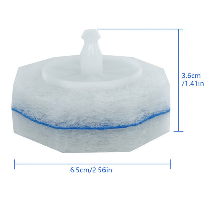 119/50/20 Count Toilet Brush Refills Without Handle, Toilet Brush Heads Compatible with CloroxxToilet Wands, Upgraded Fiber Brush Refills for Toilet Bowl Cleaning