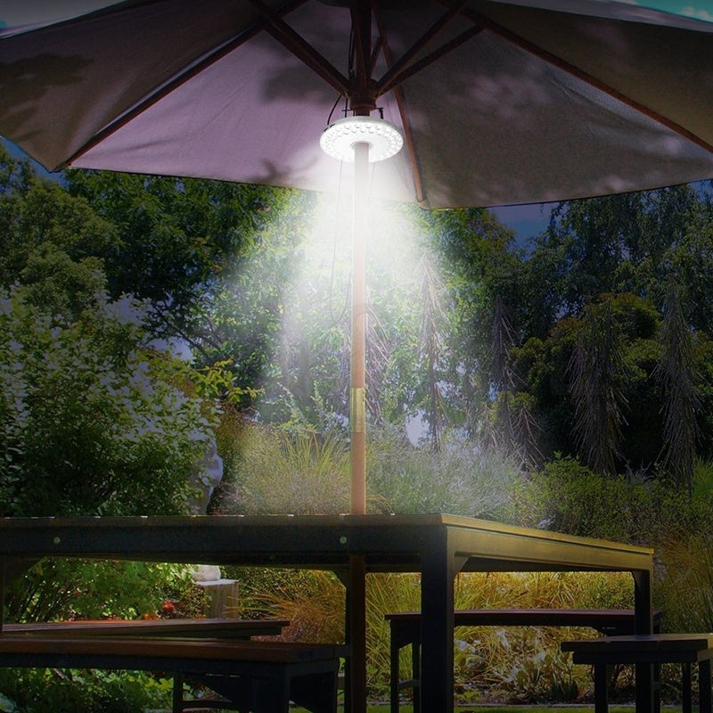 1pc Battery Powered 48Leds Lantern Poles Umbrella Light Portable Outdoor Camping Light for Beach Tent Patio Garden Emergency Lights