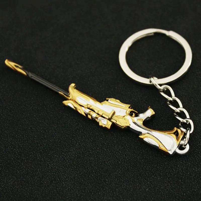 Forsaken Operator Keychain l Valorant-Inspired Gaming Accessory l Limited Edition Collectible