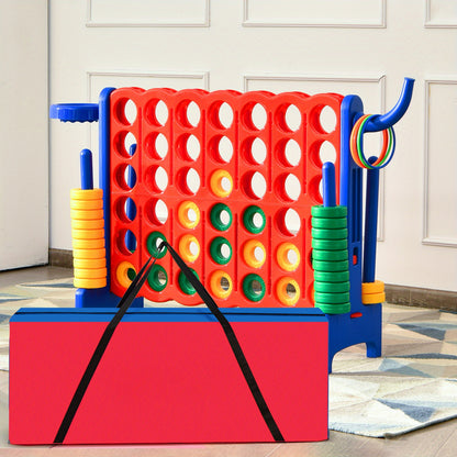 LIFEZEAL 4 in A Row Storage Bag Carrying Bag for Jumbo 4-To-Score Game Set Solely Bag