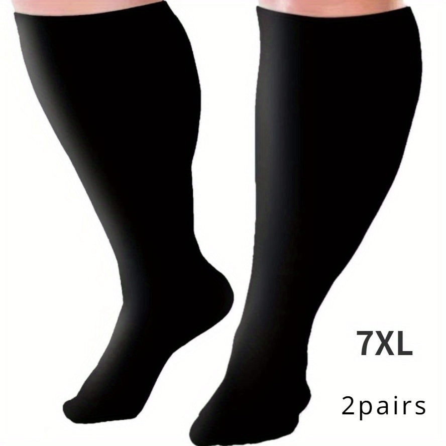2 Pairs of Popular Socks, Oversized Socks with High Elasticity, Compression Socks for Sports And Fitness for Both Men And Women