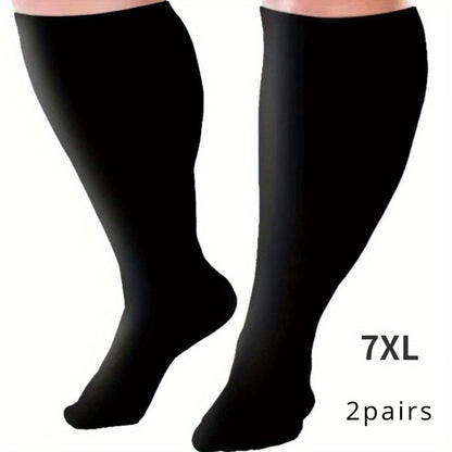 2 Pairs of Popular Socks, Oversized Socks with High Elasticity, Compression Socks for Sports And Fitness for Both Men And Women