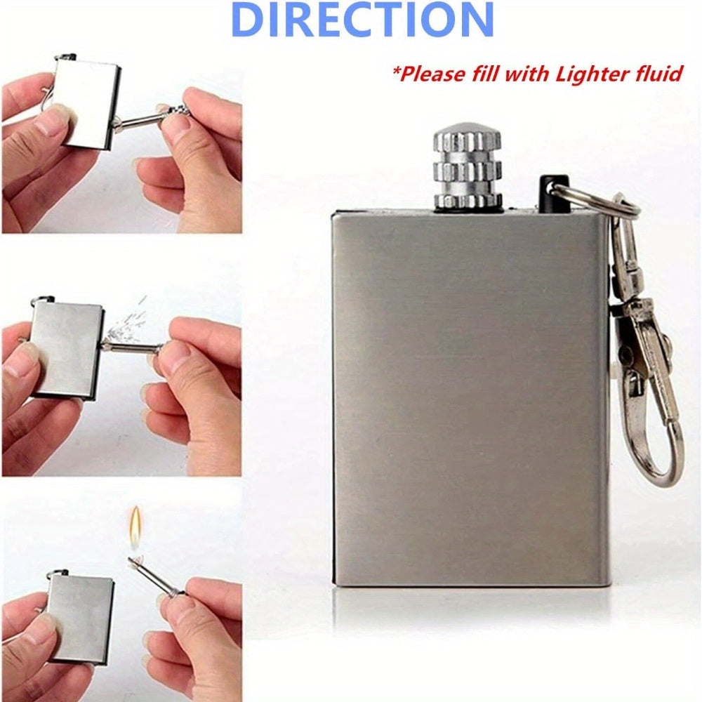 20pcs Pack Permanent Match Lights, Flint Metal Match Lights, Camping Gear And Equipment EDC Lighter, Without Battery, Exquisite Christmas And Birthday Gifts (Excluding Fuel)