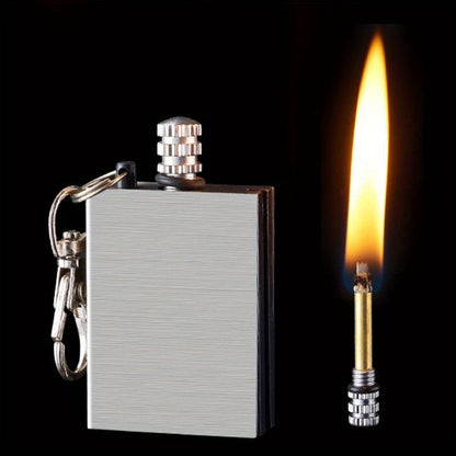 20pcs Pack Permanent Match Lights, Flint Metal Match Lights, Camping Gear And Equipment EDC Lighter, Without Battery, Exquisite Christmas And Birthday Gifts (Excluding Fuel)