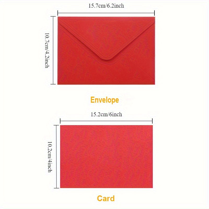 Blank Cards with Envelopes 4x6 Inch | 40 or 80 Sets Colorful Rainbow DIY Greeting Cards | Single Panel Holiday Christmas Birthday Note Cards Bulk Set | A Colors & B Colors for Crafts, Invitations, Thank You