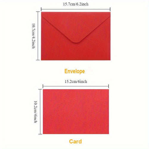Blank Cards with Envelopes 4x6 Inch | 40 or 80 Sets Colorful Rainbow DIY Greeting Cards | Single Panel Holiday Christmas Birthday Note Cards Bulk Set | A Colors & B Colors for Crafts, Invitations, Thank You