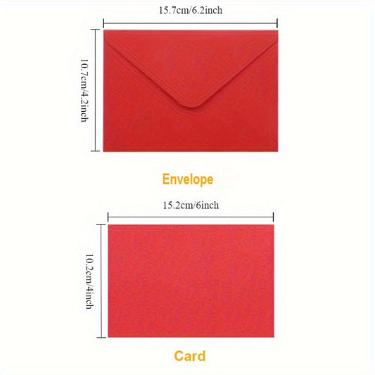 Blank Cards with Envelopes 4x6 Inch | 40 or 80 Sets Colorful Rainbow DIY Greeting Cards | Single Panel Holiday Christmas Birthday Note Cards Bulk Set | A Colors & B Colors for Crafts, Invitations, Thank You