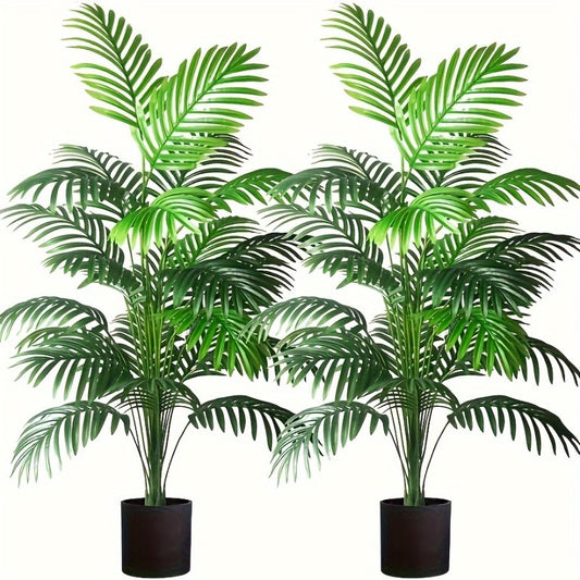 2 Sets of Realistic-Sounding Artificial Plants - Suitable for Elegant Decoration Both Indoors And Outdoors, Applicable to Weddings, Gardens And Festival Celebrations, As Well As for Home Decoration with Artificial Plants