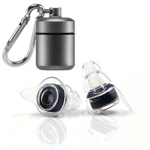 High Fidelity Concert Earplugs, Reusable Musician Earplugs, 24db Advanced Filter Technology Earplugs for Ear Protection in Professional Work and Industrial Applications