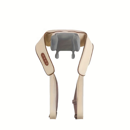 Neck Massager with 6 Massage Nodes, A Specialized Device for Kneading The Trapezius Muscles, Legs, And Neck. Wireless Neck Massager with Heating And Shiatsu Function, Providing A Massage Like Human Hands. A Perfect Valentine's Day Gift for Women.
