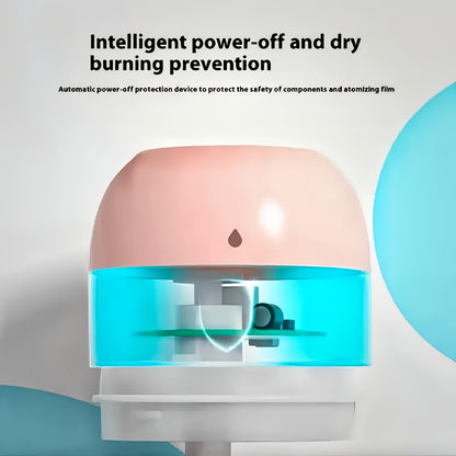 2pcs of Aromatic Mist Humidifier for Refreshing Indoor And Car Air, Promoting Plant Health, And Calming The Body And Mind with a Gentle Mist And Soft Night Light, Featuring Low Noise And Energy-Efficient Design