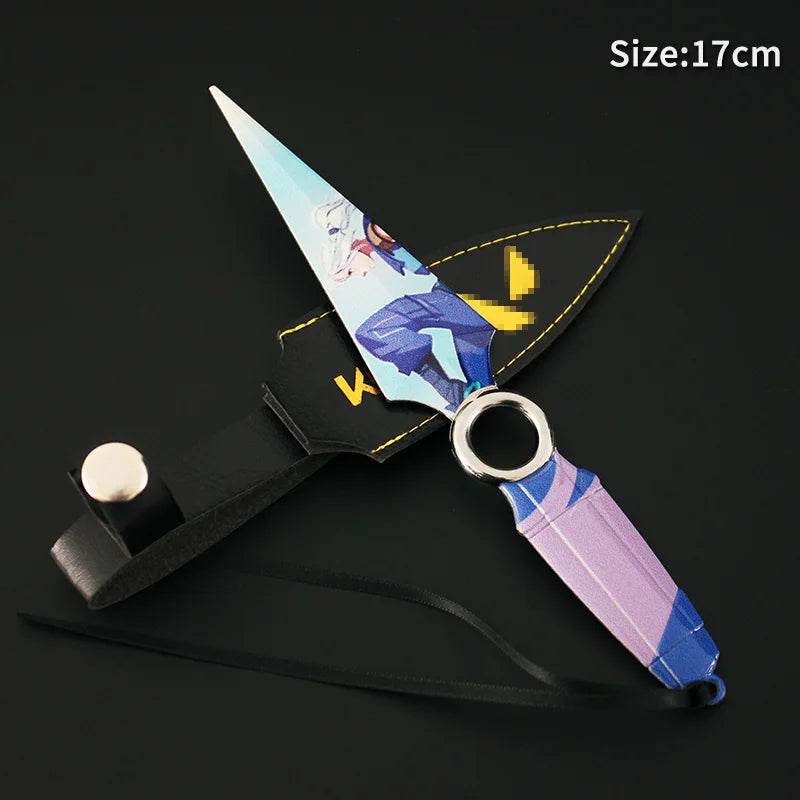 Jett Kunai Valorant Knife l Real-Life Jett Weapon Prop l Valorant Fan Gift