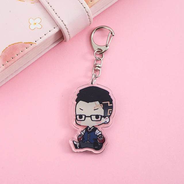 Cute Valorant Agent Keychain l Valorant Gamer Gift l Valorant Agent Cosplay l