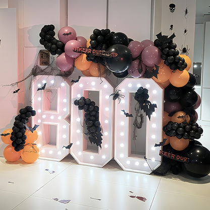Cool White - 3ft Tall Marquee Letters Frame Cool Lighted Letters - /LOVE/HBD DIY Displays for Weddings, Proposals & Celebrations Wall Pediments KT Board