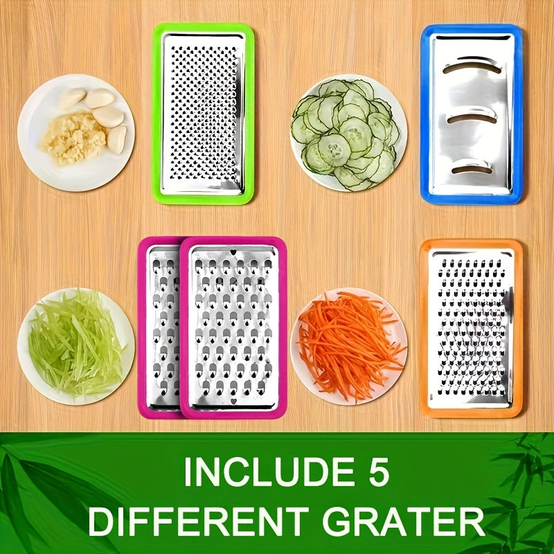 Bamboo Cutting Board with Food Container Storage Box | Food Drop Area Carving Board Cheese Shredder Juice Tank & Storage Box for Vegetables Cheese and Meat Carving Board with Easy Handgrip Cutting Board with Drawers