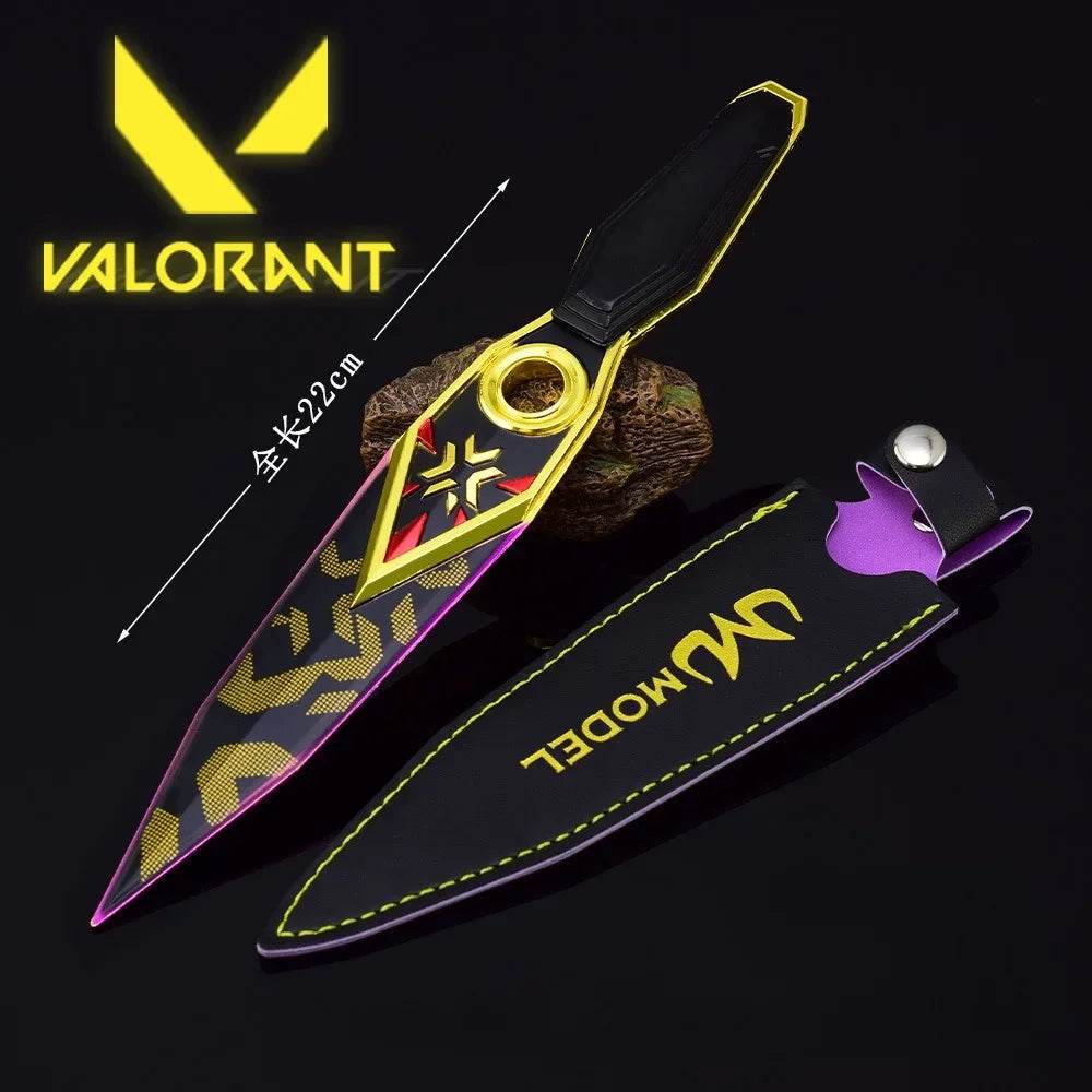 2023 Valorant Champions Kunai Knife & Vandal Set l Limited Edition Real-Life Skins