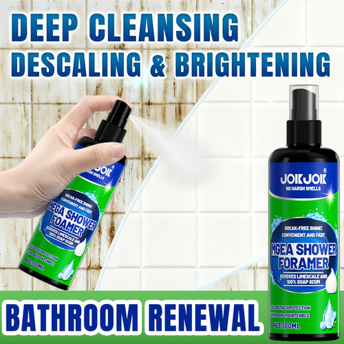 Multi-Purpose Bathroom Cleaner - Deep Cleaning & Stain Removal Formula for Tiles & Fixtures, Removes Soap Scum & Water Marks, Leaves A Fresh, Shiny Finish