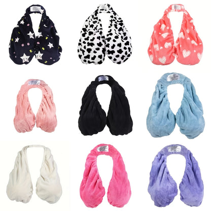 Convenient Absorbent Breathable Towel Bra Suitable for Beach, Sports, Indoor Daily Wear, Towel Hanging Neck, Chest Wrapping, Strapless Support, Double-sided Plush Super Soft And Warm, Suitable for Beautiful Women, A Small Gift for Beautiful Women