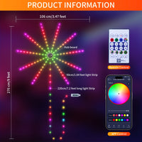 LED Fireworks Light