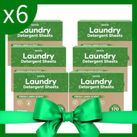 6pcs - Laundry Detergent Sheet
