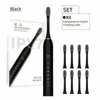 Black(8 Brush Heads)
