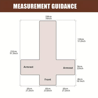 1pc 100% Non-Slip Recliner Chair Cover Sofa Slipcover, Pet Cover For Large Recliner With Elastic Straps, Washable Chair Seat Cover Recliner Chair Furniture Protector, Perfect For Indoor And Outdoor Use, Home Decoration, Mother'S Day Gifts
