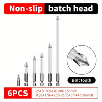 6pcs(25+50+65+70+90+150)mm
