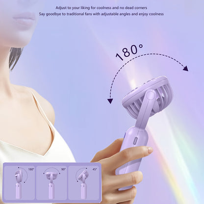 3/6 Pack USB-C Rechargeable Mini Handheld Fan - Features 3 Speed Settings, a Head That Adjusts 180°, And Is Lightweight And Portable, Making It Ideal for Both Indoor And Outdoor Use. A Perfect Gift for Birthdays Or Summer