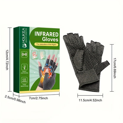 1/2pairs (2/4ps) Breathable Joint Care Gloves - Comfortable Polyester, Ideal For Daily Use & Hand Care - Protect And Care Gloves, Suitable For Sports And Leisure Gloves - For Men & Women