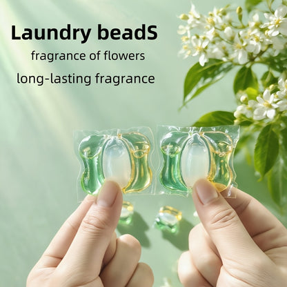 Perfume Type Laundry Pods, Concentrated Laundry Detergent, Clothing Detergent, Upgraded Large Weight, 0.35 oz Each, Four-In-One Fragrance Laundry, Multiple Concentrated Active Substances, Efficient Cleaning And Stain Removal